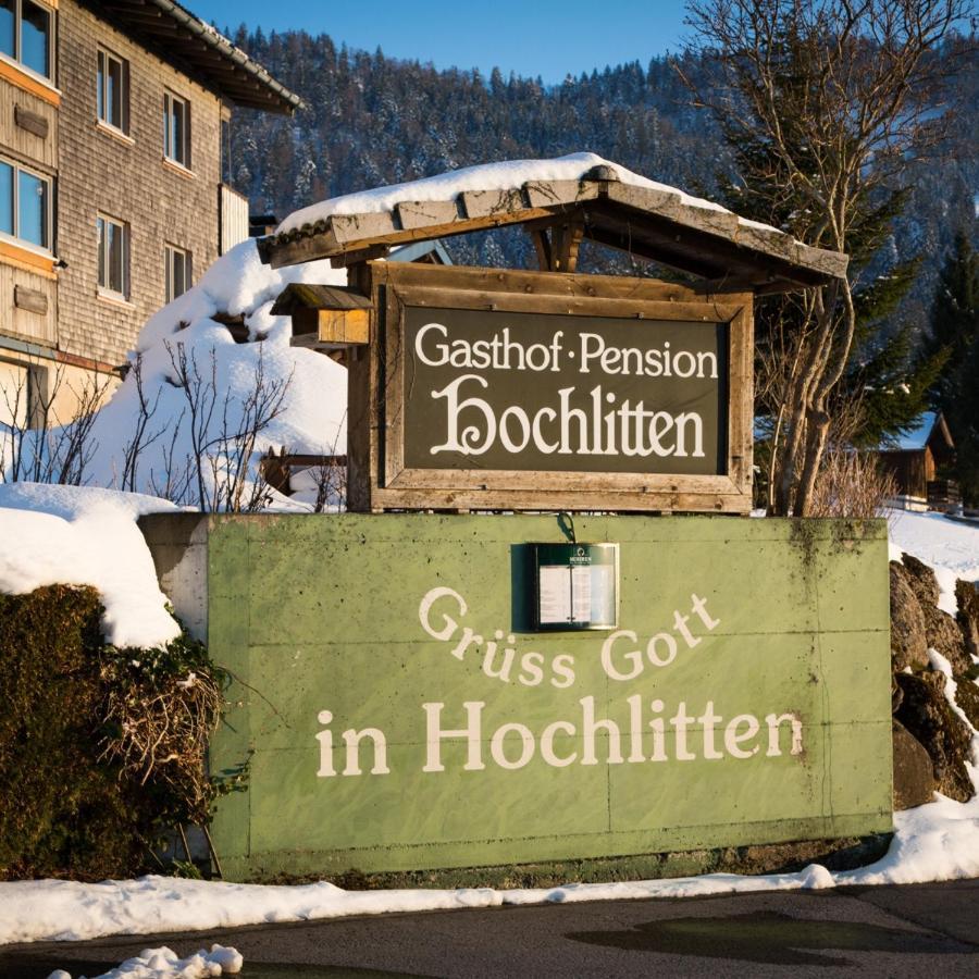 ホテルBerggasthof Hochlitten Riefensberg エクステリア 写真